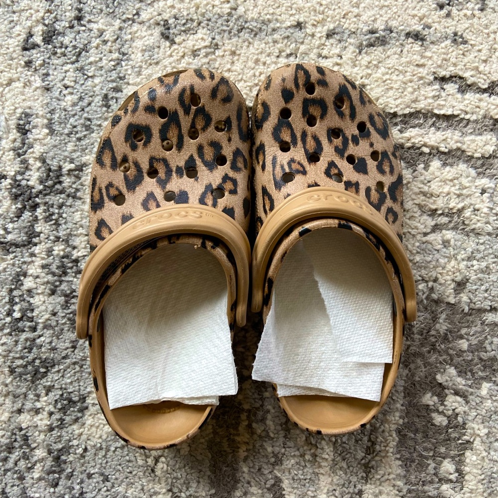 Women’s or Men’s Cheetah Crocs